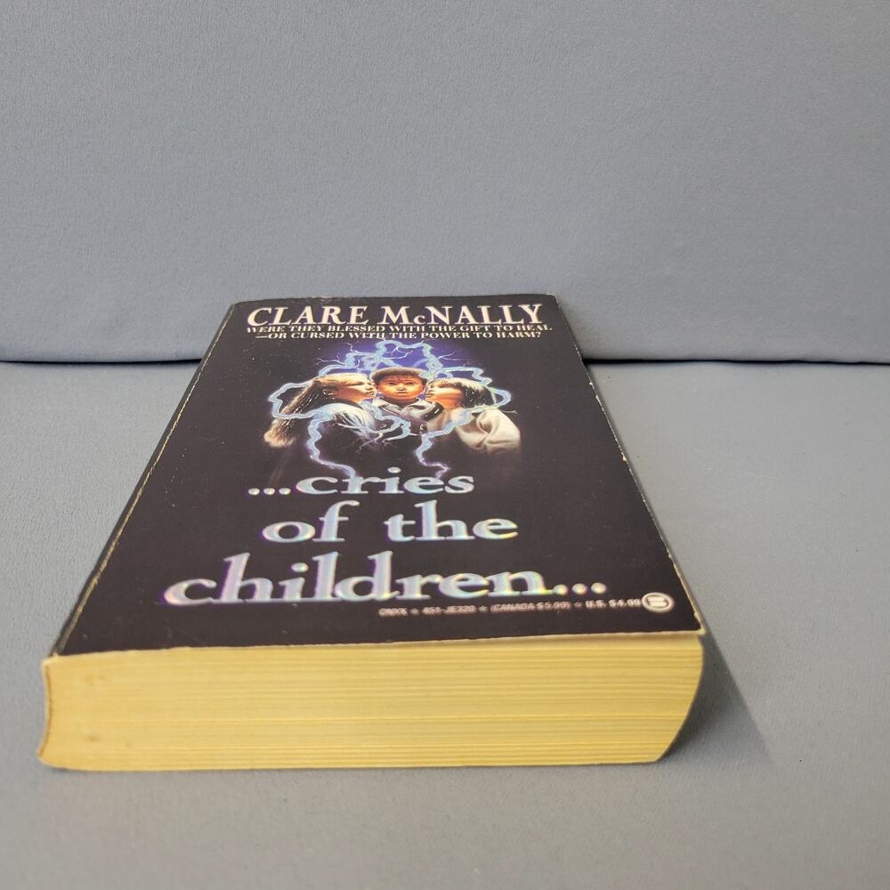 Cries Of The Children Clare McNally Book Paperback Horror 1992 First Printing - Picture 6 of 15